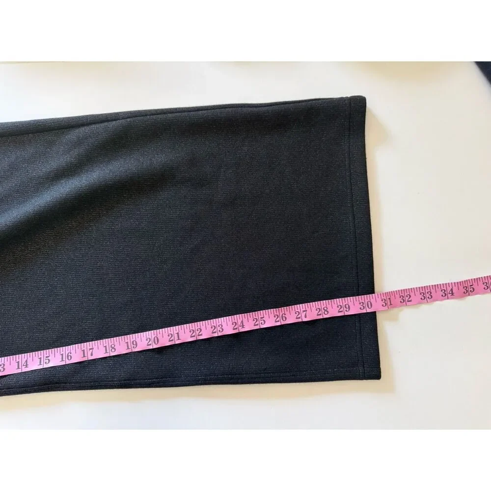 Spanx Air Essentials Wide Leg Shimmer Metallic Pull On Comfort Soft Size Large - Picture 14 of 16